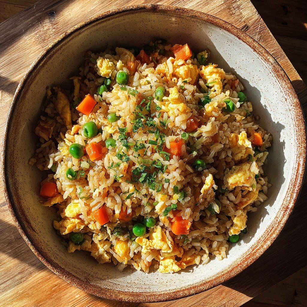 Quick 10 Minute Egg Fried Rice