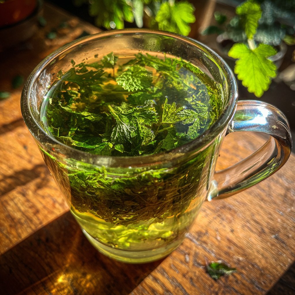 Invigorating Dandelion Peppermint Tea