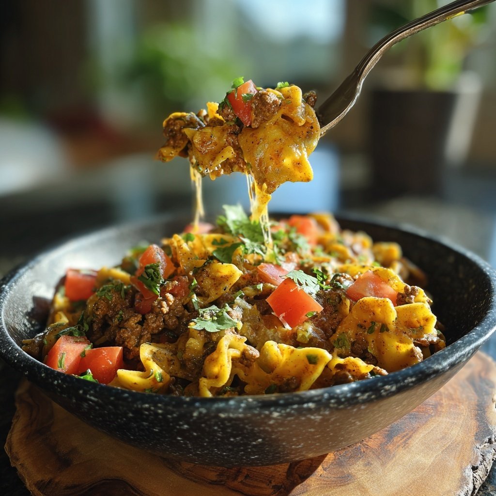 Tex-Mex Taco Pasta Bowl