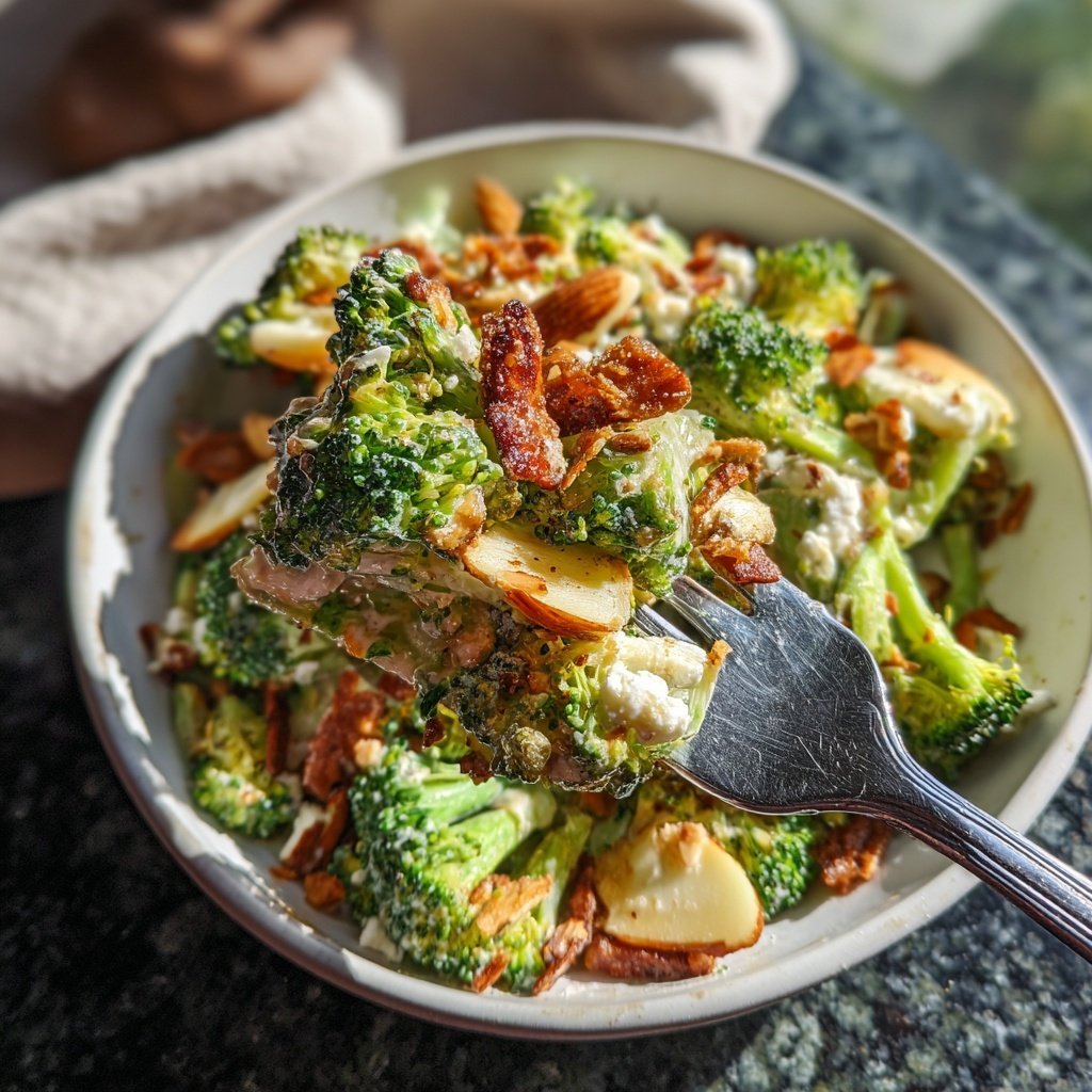 Crunchy Broccoli Apple Salad